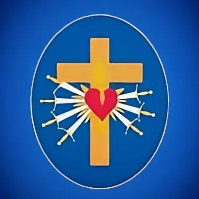 Logotipo de la Cofrad&iacute;a de Nuestra Se&ntilde;ora de las Angustias (Paso Azul), Cuevas del Almanzora (Semana Santa).